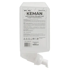 Картридж с жидким мылом-пеной, Kimberly-Clark Aquarius, нейтральное, 1 л, твердый флакон, KEMAN, 100025-А/<wbr/>БЦ