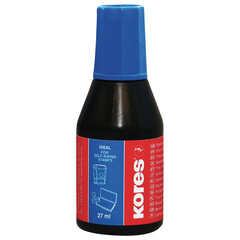 Изображение товара Краска штемпельная KORES синяя 28 мл на водно-масляной основе