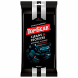 Салфетки влажные 25 шт., для ухода за кожей, TOP GEAR, TG-48237, 16091203