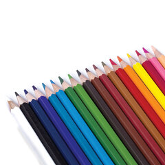 Карандаши цветные KOH-I-NOOR &laquo;Крот&raquo;, 18 цветов, шестигранные, грифель 3,2 мм, европодвес, 3653