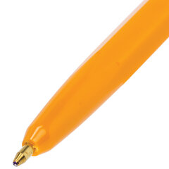 Ручка шариковая BRAUBERG ORANGE &laquo;Line&raquo;, синяя, ВЫГОДНАЯ УПАКОВКА, КОМПЛЕКТ 50 штук, линия письма 0,5 мм, 880004
