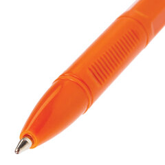 Ручка шариковая BRAUBERG &laquo;X-333 Orange&raquo;, синяя, ВЫГОДНАЯ УПАКОВКА, КОМПЛЕКТ 50 штук, линия письма 0,35 мм, 880006