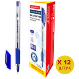 Ручка шариковая BRAUBERG "Extra Glide GT", синяя, ВЫГОДНАЯ УПАКОВКА, КОМПЛЕКТ 12 штук, 0,35 мм, 880009