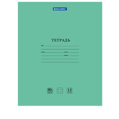 Тетради ДЭК 12 л. КОМПЛЕКТ 20 шт. BRAUBERG &laquo;EXTRA&raquo;, клетка, плотная бумага 80 г/<wbr/>м<sup>2</sup>, обложка картон, 880068
