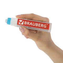 Клей канцелярский BRAUBERG, 50 мл, КОМПЛЕКТ 3 штуки, с силиконовым аппликатором, 880110