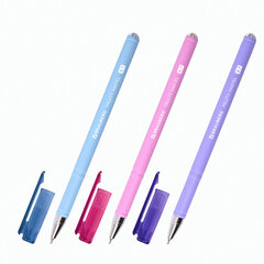 Ручка шариковая BRAUBERG &laquo;FRUITY Pastel&raquo;, синяя, ВЫГОДНАЯ УПАКОВКА, КОМПЛЕКТ 12 штук, 0,35 мм, 880165
