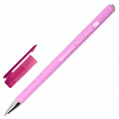 Ручка шариковая BRAUBERG &laquo;FRUITY Pastel&raquo;, синяя, ВЫГОДНАЯ УПАКОВКА, КОМПЛЕКТ 12 штук, 0,35 мм, 880165