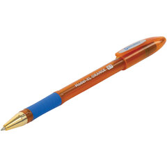 Ручка шариковая BRAUBERG &laquo;Model-XL ORANGE&raquo;, синяя, ВЫГОДНАЯ УПАКОВКА, КОМПЛЕКТ 12 штук, узел 0,7 мм, 880181