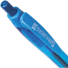 Ручка шариковая автоматическая BRAUBERG &laquo;FRUITY RG&raquo;, синяя, ВЫГОДНАЯ УПАКОВКА, КОМПЛЕКТ 12 штук, 0,35 мм, 880198
