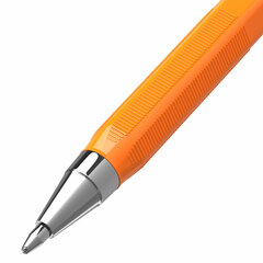 Ручка шариковая M-500 ORANGE, синяя, ВЫГОДНАЯ УПАКОВКА, КОМПЛЕКТ 50 штук, линия письма 0,35 мм, BRAUBERG, 880393