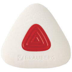 Ластик BRAUBERG Trios PRO, ВЫГОДНЫЙ КОМПЛЕКТ 36 шт., ластик 36&times;36&times;9 мм, пластиковый держатель, 880450
