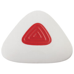 Ластик BRAUBERG Trios PRO, ВЫГОДНЫЙ КОМПЛЕКТ 36 шт., ластик 36&times;36&times;9 мм, пластиковый держатель, 880450