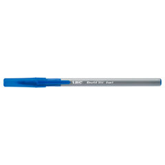 Ручка шариковая BIC &laquo;Round Stic Exact&raquo;, КОМПЛЕКТ 20 штук, СИНЯЯ, узел 0,7 мм, линия письма 0,28 мм, 880484