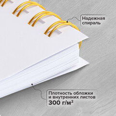 Фотоальбом 22х22 см, 20 белых листов, уголки, стикеры, ручки, клей, BRAUBERG White Line, 880651