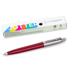 Ручка шариковая PARKER &laquo;Jotter Plastic CT&raquo;, корпус красный, ежедневник А5 красный, пакет, 880897