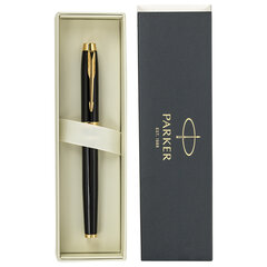 Ручка перьевая PARKER &laquo;IM Core Black Lacquer GT&raquo;, ежедневник А5 черный, пакет, 880900