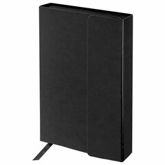 Ручка шариковая GALANT &laquo;Black&raquo;, корпус черный, ежедневник недатированный А5 черный, пакет, 880904