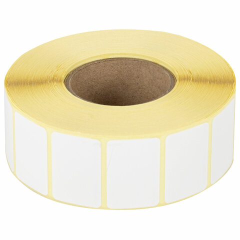 Термоэтикетки ЭКО, 30х20 мм, КОМПЛЕКТ 7 рулонов по 2000 этикеток, 880960