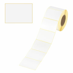 Термоэтикетки ЭКО, 58&times;40 мм, КОМПЛЕКТ 8 рулонов по 700 этикеток, 880961