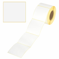 Термоэтикетки ЭКО, 58&times;60 мм, КОМПЛЕКТ 8 рулонов по 500 этикеток, 880963