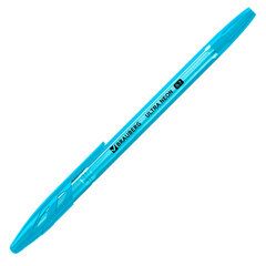 Ручка шариковая BRAUBERG &laquo;ULTRA NEON&raquo;, КОМПЛЕКТ 10 ШТУК, СИНЯЯ, узел 0,7 мм, чернила ГЕРМАНИЯ, наконечник ШВЕЙЦАРИЯ, 881304