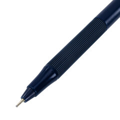 Ручка шариковая с грипом BRAUBERG &laquo;i-STICK POINT DEEP BLUE&raquo;, КОМПЛЕКТ 10 ШТУК, СИНЯЯ, пишущий узел 0,7 мм, линия письма 0,35 мм, 881321