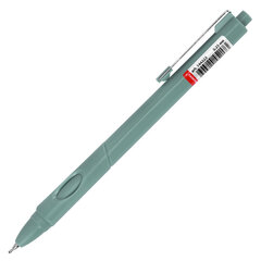Ручка шариковая автоматическая с грипом BRAUBERG &laquo;COMFORT GRIP&raquo;, КОМПЛЕКТ 4 ШТ., СИНЯЯ, игольчатый наконечник 0,7 мм, линия 0,35 мм, 881324